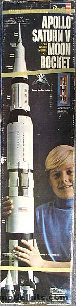 Revell 1/96 Apollo Saturn V Moon Rocket  -  46 inches tall, H1843-1200 plastic model kit